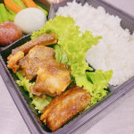 Cơm bento 4 (sườn, trứng luộc)