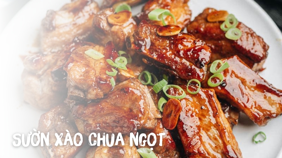 Cách Làm Sườn Xào Chua Ngọt Đơn Giản Mà Hấp Dẫn